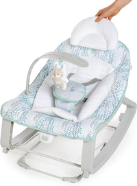 Ingenuity Keep Cozy 3-in-1 Grow with Me Vibrating Baby Bouncer Seat & Infant to Toddler Rocker - Spruce, Newborn and up