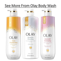 Olay Body Wash Cleansing & Nourishing for Women with Hyaluronic Acid & Vitamin B3 Complex, Long Lasting Hydration, 20 fl oz (Pack of 4)