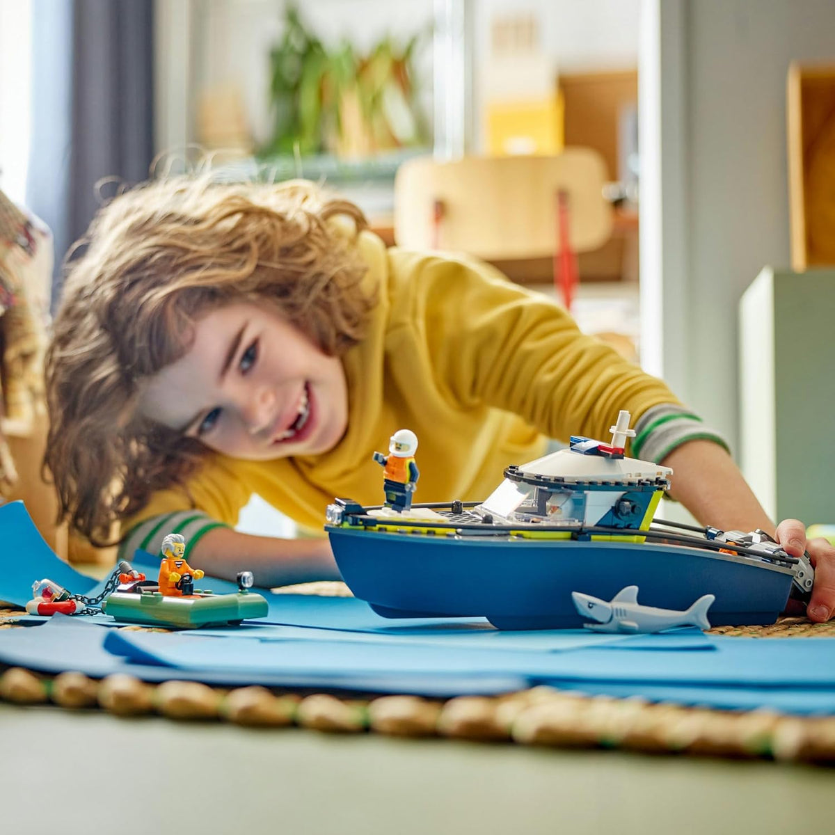 LEGO® City Police Boat Chase 60456 Toy Building Set