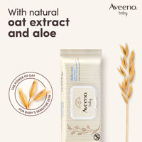 Aveeno Baby Wipes (Daily Care) - Pack of 12 (864 Wipes In Total) (Pack of 1)