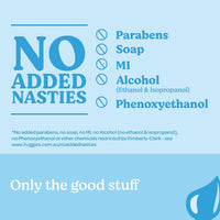 Huggies Thick Baby Wipes 99% Purified Water 432 Count (6 x 72 Pack) - Packaging May Vary