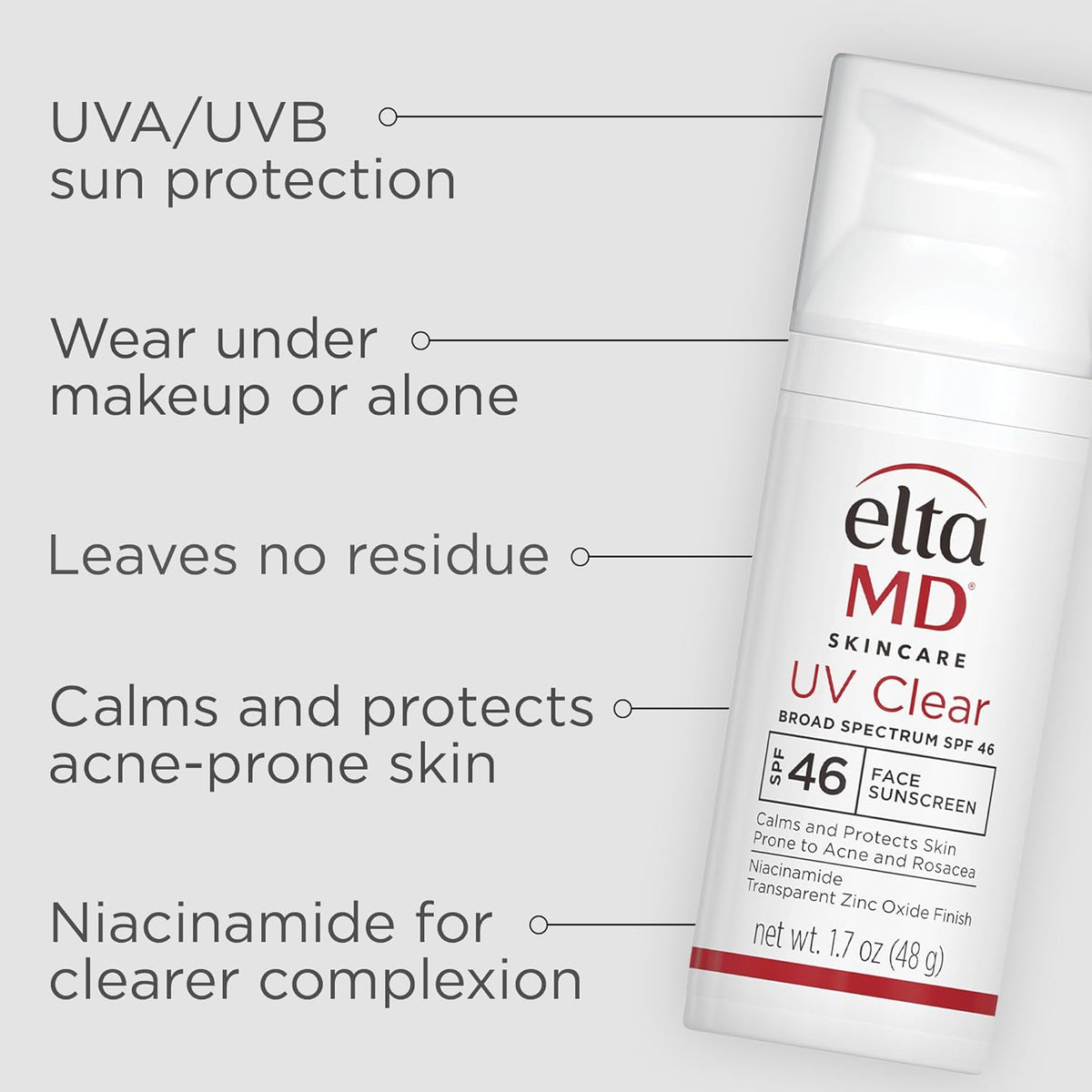 EltaMD Face and Body Zinc Oxide Sunscreen Set, Mineral-based formula, Dermatologist Recommended