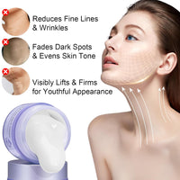 Neck Firming and Tightening Cream - Instant Face Lift Cream for Tightening and Hydrating -Neck Firming Cream for Women - Skin Firming and Neck Wrinkles Treatment