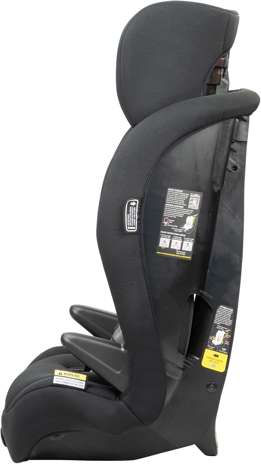 Safe-n-Sound Urban GRO II Harnessed Car Seat, Comfortable with in Built Harness Protection, Black/Grey, 6 Months – 8 Years (8040)