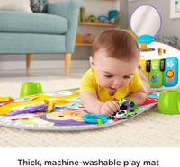 Fisher Price - Deluxe Kick & Play Piano Gym Green