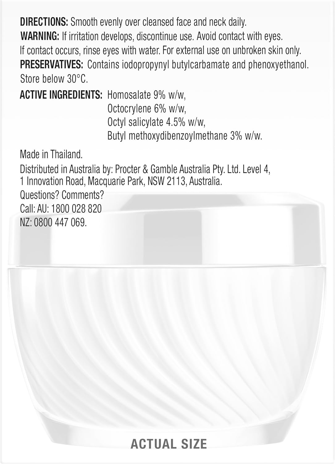 Olay Luminous Niacinamide + Vitamin C SPF 30 Brightening Moisturiser, 50 g