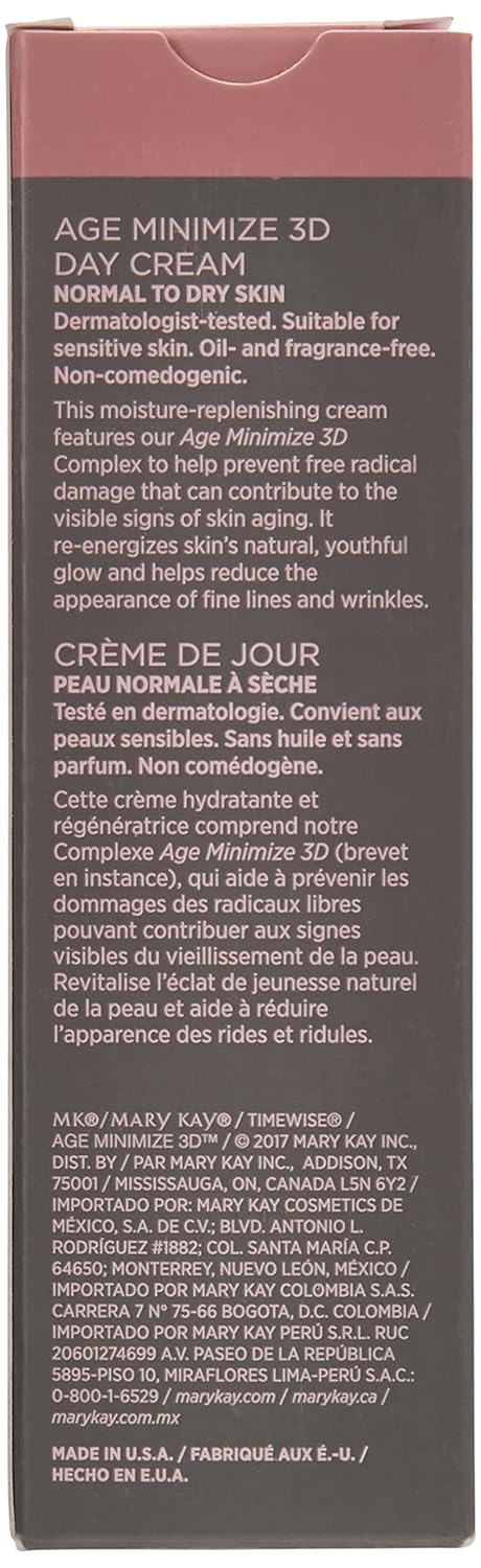 Mary Kay TimeWise Age Minimize Day Cream (Non-SPF) 1.7 oz / 48g - Combination Oily Skin