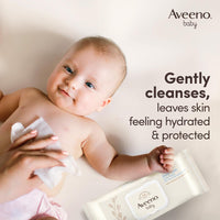 Aveeno Baby Wipes (Daily Care) - Pack of 12 (864 Wipes In Total) (Pack of 1)