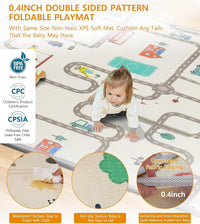 Extra Large Baby Playpen with Mat, ManKami 200 * 180cm