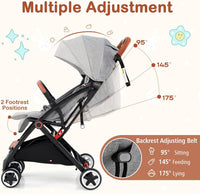 BABY JOY Lightweight Baby Stroller w/ Mesh Net