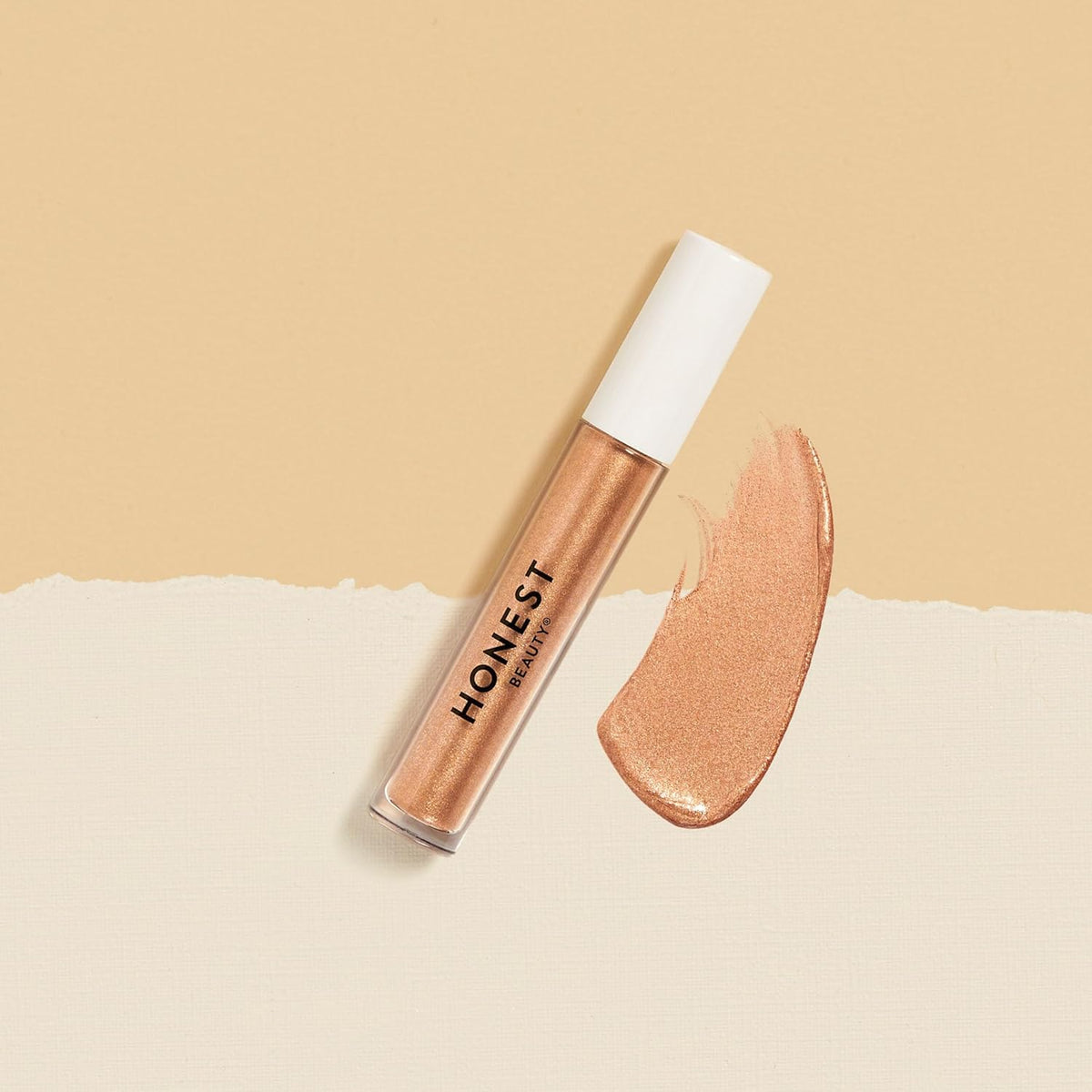 Honest Beauty Eye Catcher Lid Tint | Lightweight Liquid Eyeshadow | Vegan + Cruelty Free | Happy Hour, .12 fl oz