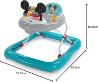 Bright Starts Disney Baby Mickey Mouse Original Bestie 2-in-1 Baby Activity Walker -6 Months and up