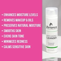 Vibriance Moisturizing Face Cleanser, 5.1 fl oz - Ultra-Hydrating Facial Wash for Women, Normal to Dry Skin - Sulfate and Paraben-Free - Removes Makeup, Impurities