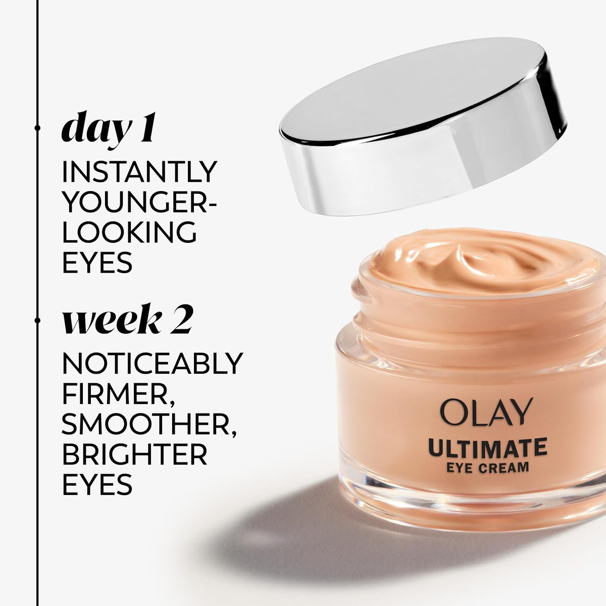 Olay Eyes Ultimate Eye Cream for Wrinkles, Puffy Eyes and Under Eye Dark Circles, 0.4 Fl Oz