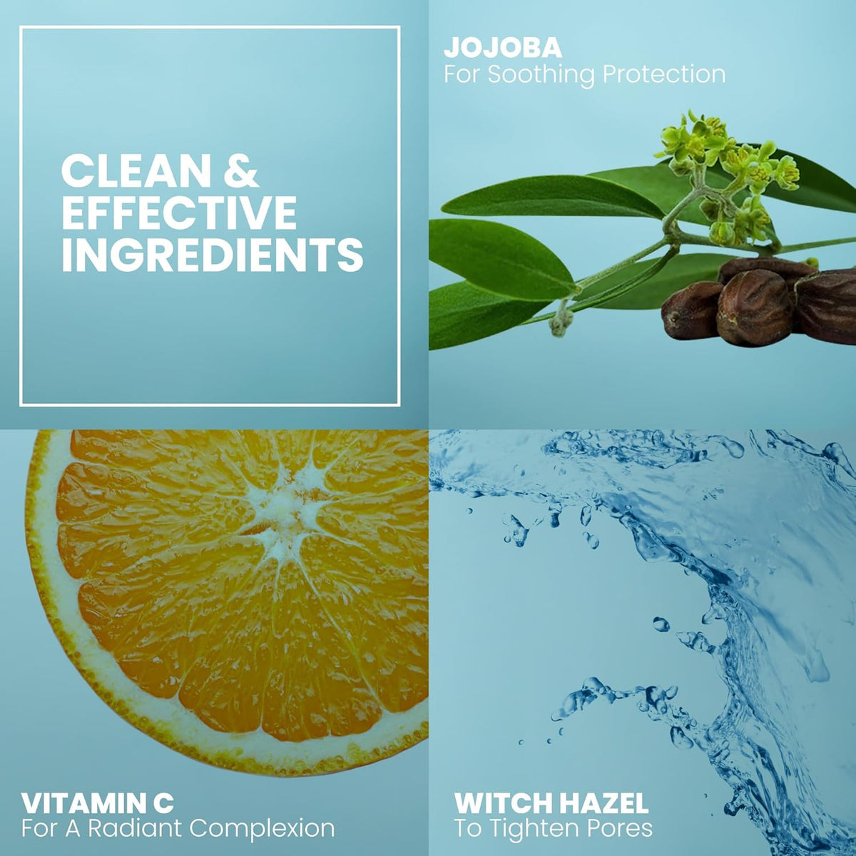 Eva Naturals Facelift in a Bottle - 3-in-1 Anti-Aging Set with Retinol Serum, Vitamin C Serum