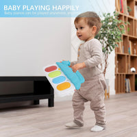 Baby Gyms Play Mat, Activity Center with Portable Play Piano Gym
