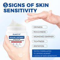 Healing Ointment, Advanced Therapy Skin Protectant,Soothes Cracked Hands and Chapped Lips
