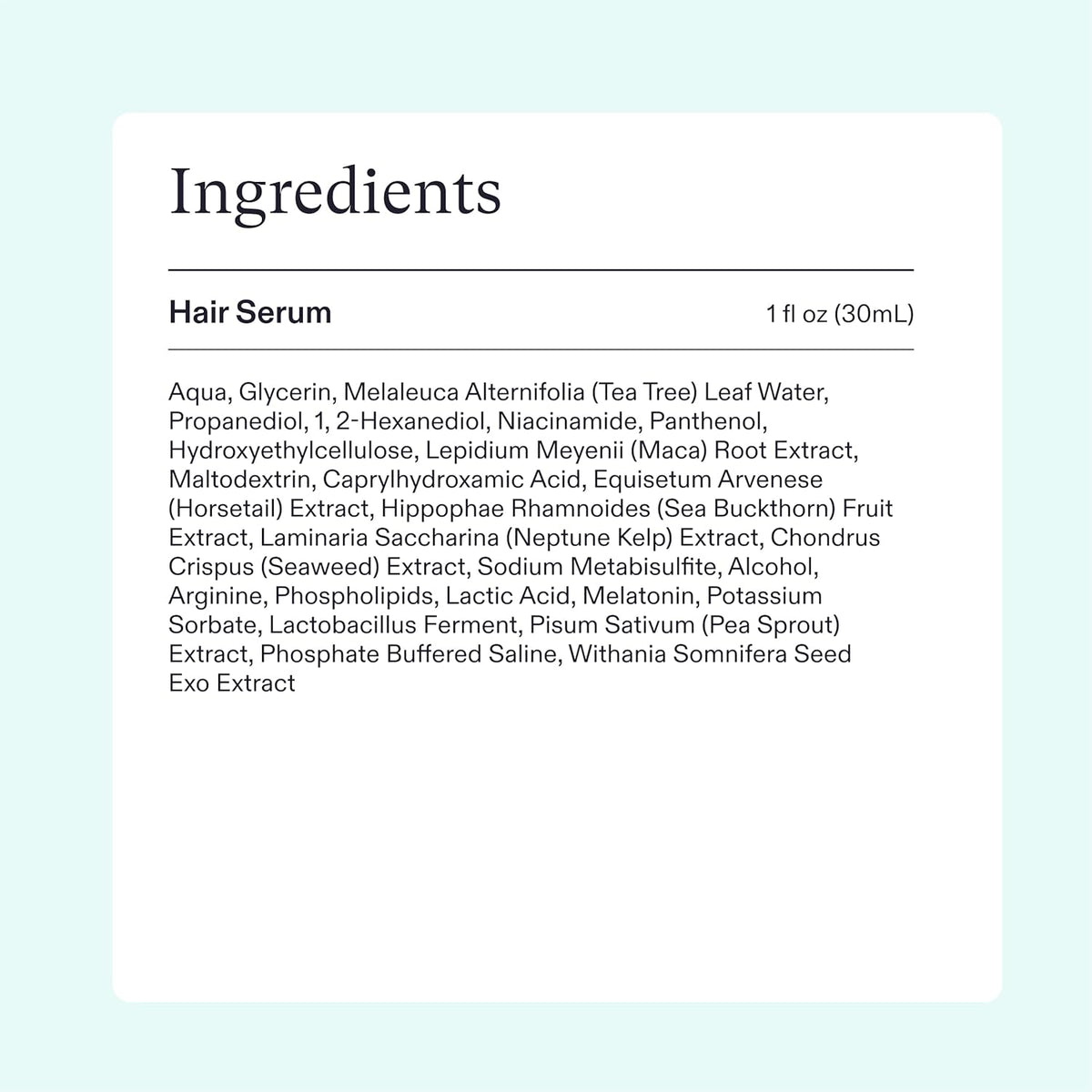 Nutrafol Women's Hair Serum, Supports Visibly Thicker and Stronger Hair