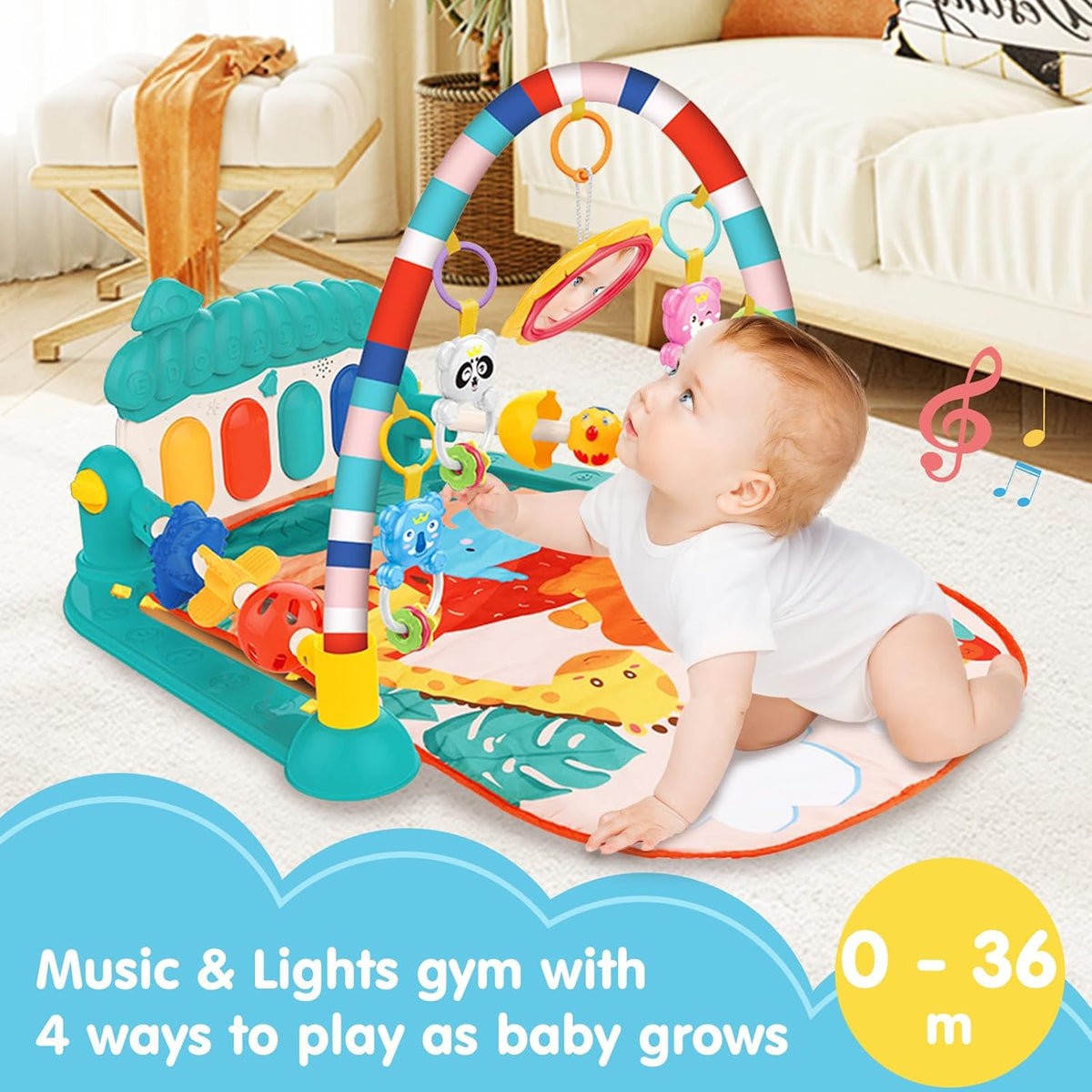 Baby Gym Play Mats Baby Tummy Time