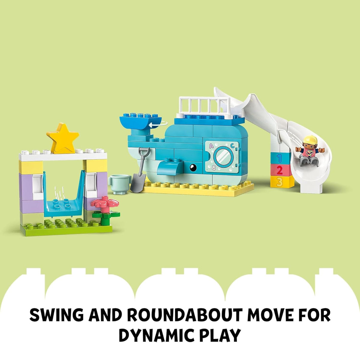 LEGO® DUPLO® Town Dream Playground 10991 Educational Building Toy Set,Ages 2 and Over
