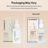 Honest Beauty Stay Hydrated Hyaluronic Acid + NMF Serum | Moisturizes + Reduces Fine Lines | 1 fl oz