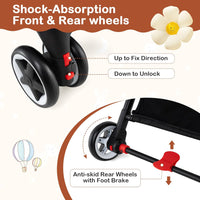 BABY JOY Lightweight Baby Stroller w/ Mesh Net