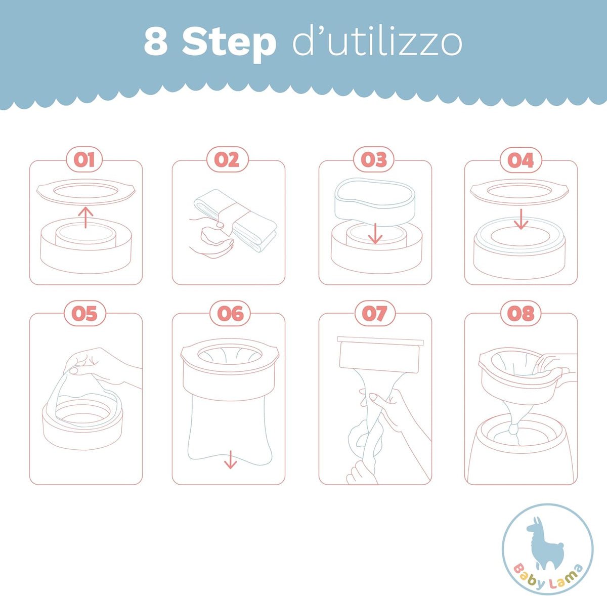 Refill Film for Nappy Bin Refill Cassettes Compatible with Angelcare,Pack of 20