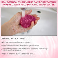 6Pcs Makeup Sponges for Foundation and Blending Powder, Cream and Liquid