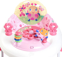 Bright Starts JuneBerry Walk-A-Bout Walker with Easy Fold Frame for Storage, Ages 6 months +