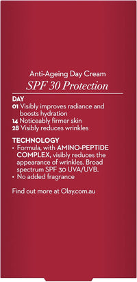 Olay Regenerist Micro-Sculpting Face Cream Moisturiser Spf 30 50g