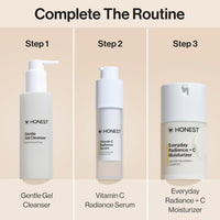 Honest Beauty Everyday Radiance Vitamin C Moisturizer | Improves Skin Tone | Vitamin C, Niacinamide, Pearl | EWG Verified, Vegan + Cruelty Free | 1.7 fl oz