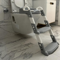 Baby Potty Training Seat,  (White/Grey)