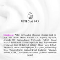 REMEDIAL PAX Neck Firming Cream: Anti-Aging Moisturizer with Retinol, Collagen & Hyaluronic Acid for Men & Women, 1.85 Fl Oz