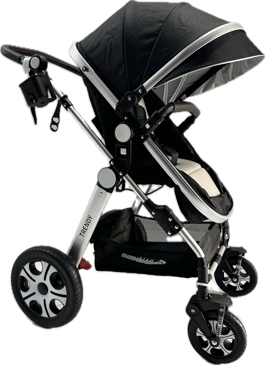 Trendy Convertible 2in1 Aluminium Alloy Pram Stroller