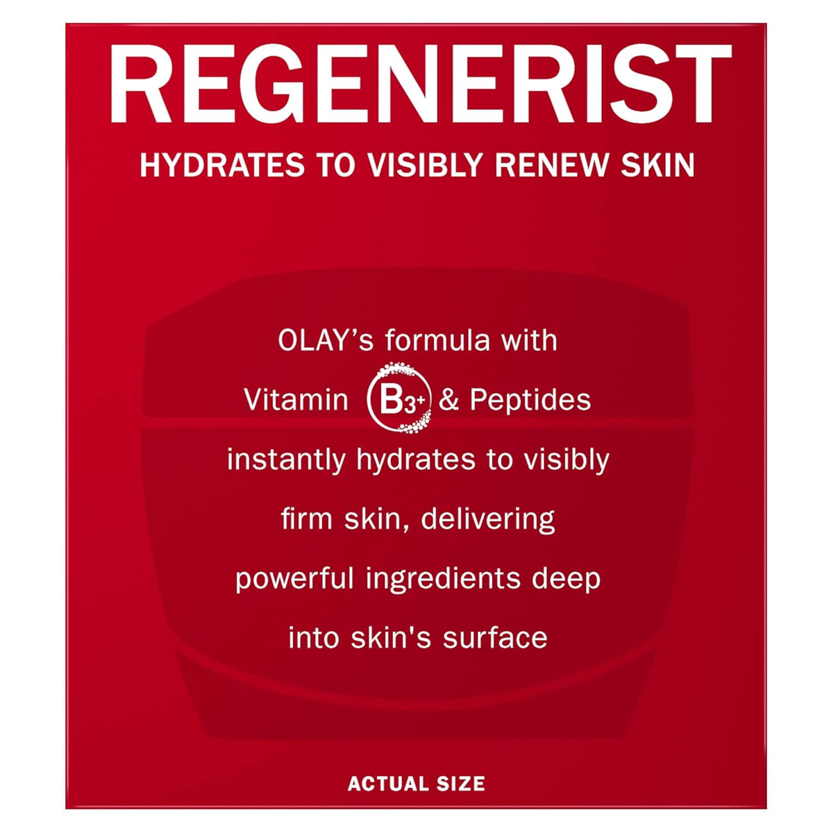 Olay Face Moisturizer - Hydrating, Anti-Aging, Anti-Wrinkle, Firming Skin Care 1.7 Oz