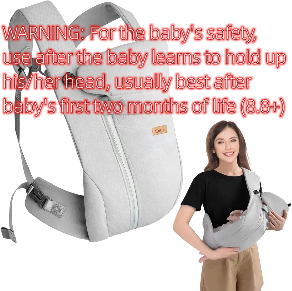 CUBY Baby Carrier Newborn to Toddler