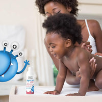 ProctyClean PopoLino Baby Mild Popo Foam Instead of Baby Wipes Cleaning Foam Vegan and Natural Cosmetics Popo Foam with Aloe Vera, Hamamelis, Bergamot and Vitamin E. Makes Bottom and Environment Happy