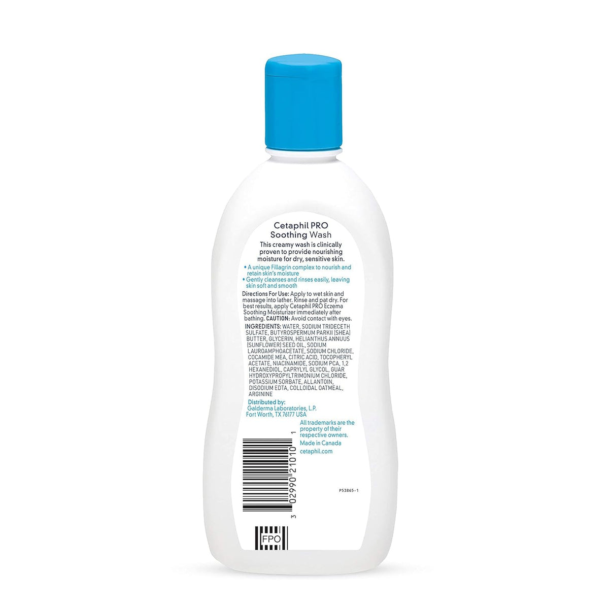 Cetaphil RESTORADERM Soothing Wash, 10 floz Pack of 3