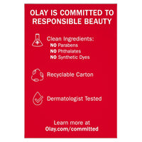 Olay Face Moisturizer - Hydrating, Anti-Aging, Anti-Wrinkle, Firming Skin Care 1.7 Oz