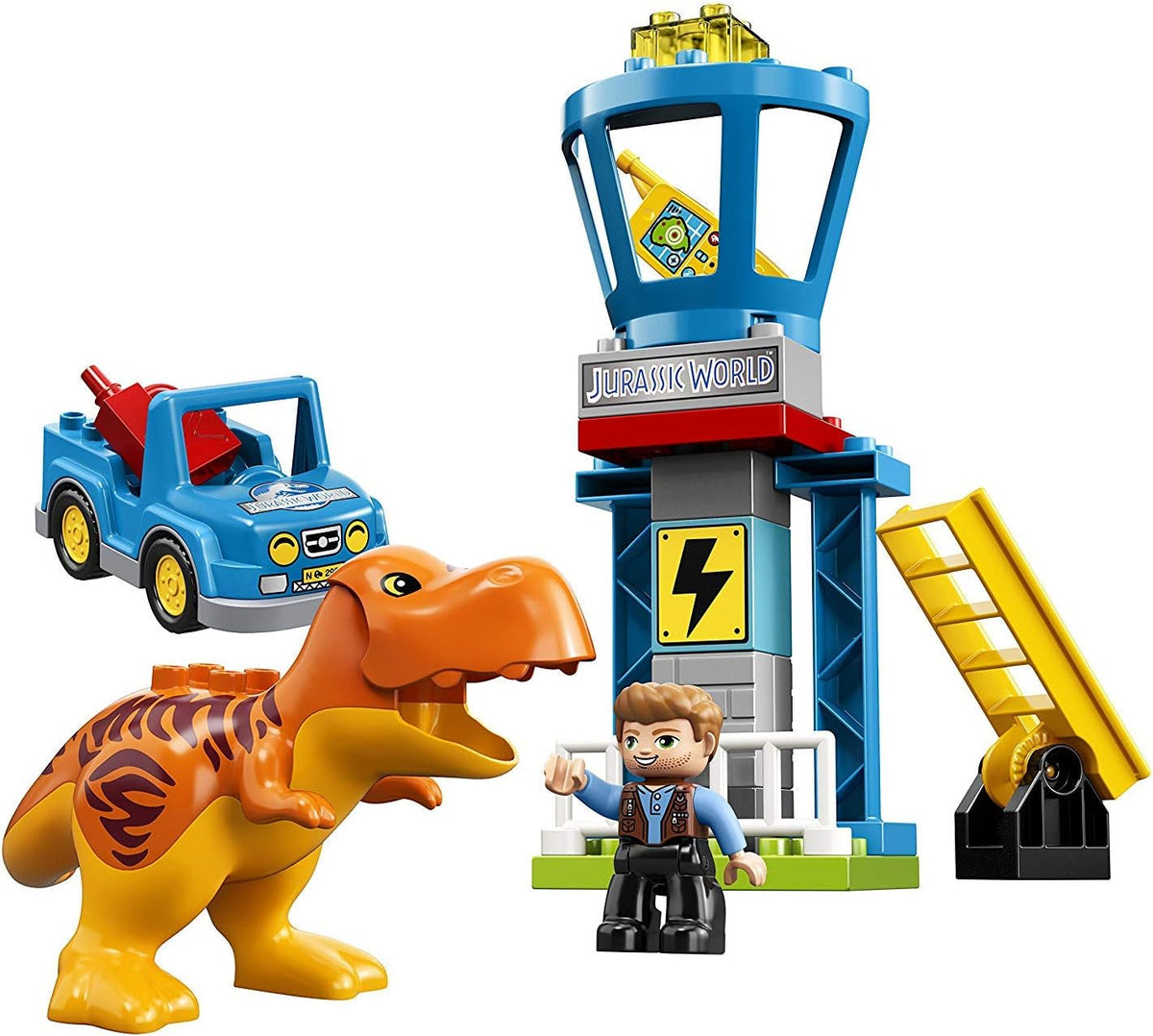 LEGO DUPLO Jurassic World T. rex Tower 10880 Playset Toys