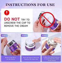 Neck Firming Cream, Anti-Aging Face Moisturizer for Women with Retinol, Collagen & Hyaluronic Acid, Tighten and Lift Neck Cream 1.7 Fl Oz