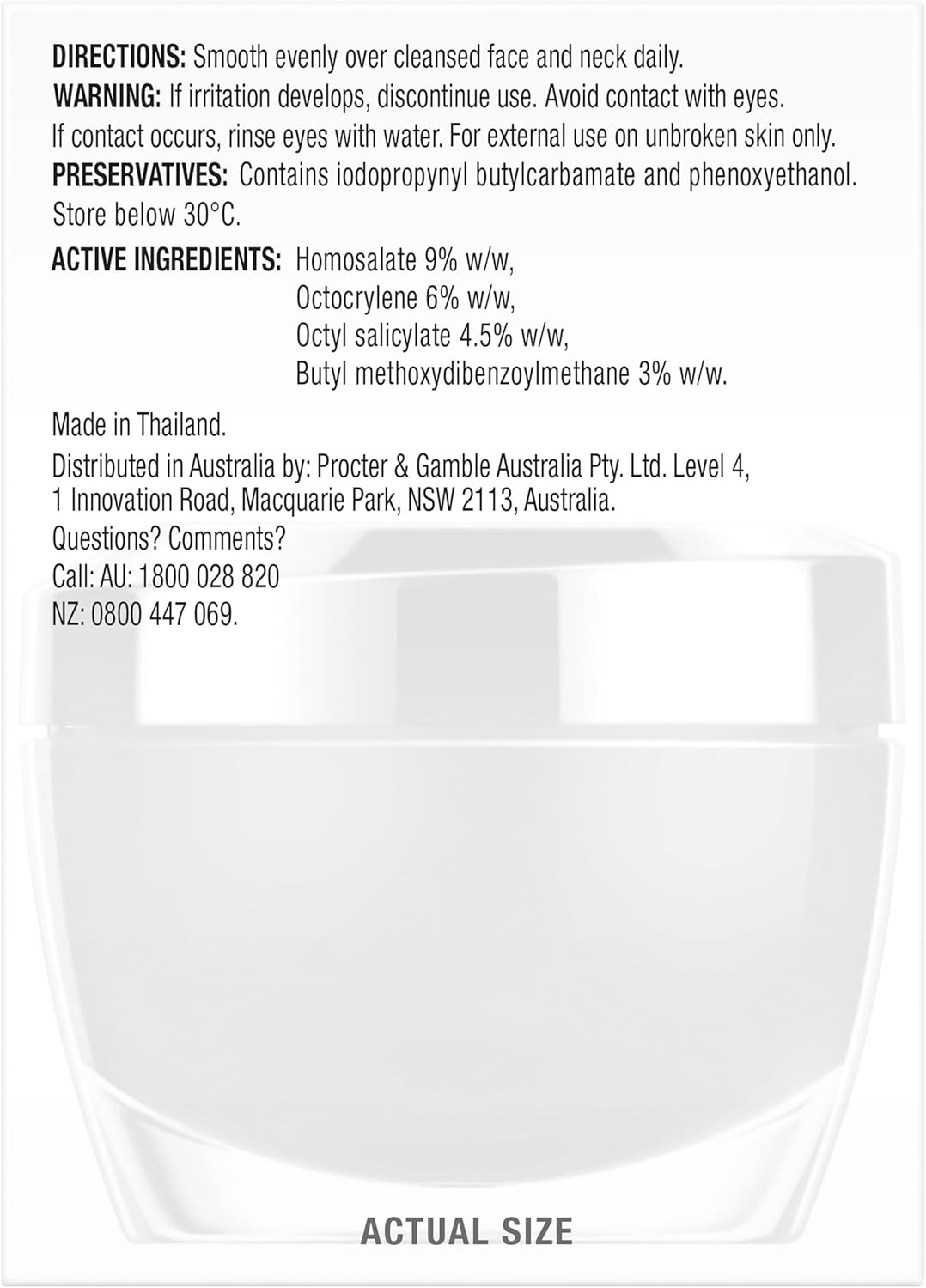 Olay Regenerist Collagen Peptide24 SPF 30 Moisturiser, 50 g