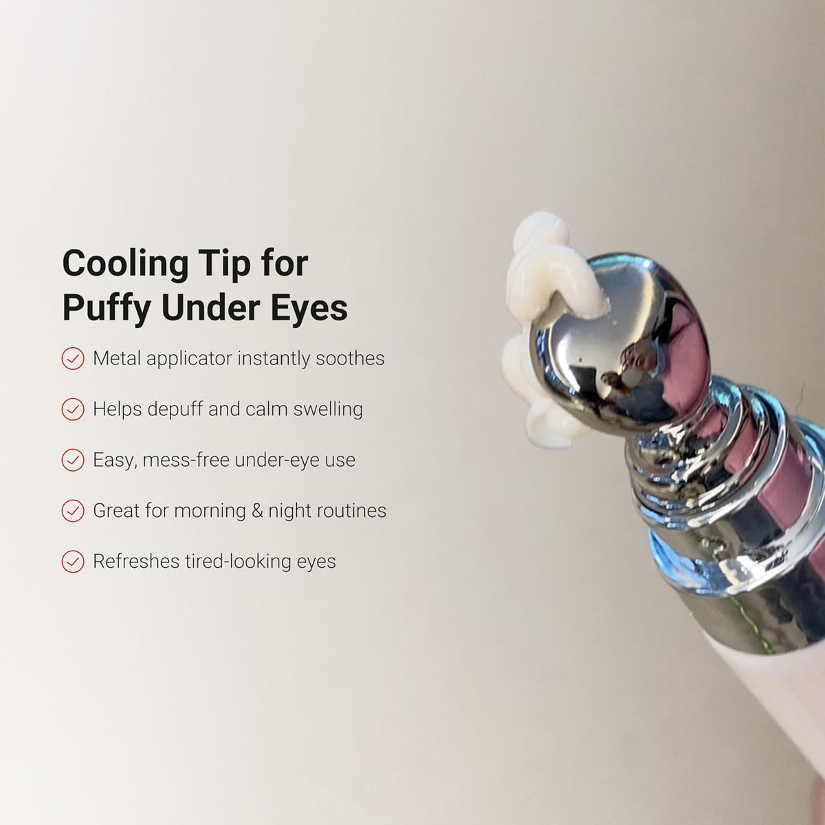 LifeCell All-in-One Eye Treatment – Anti-Aging Under Eye Cream for Puffiness, Dark Circles & Wrinkles – With Retinol, Vitamin C, Peptides & Hyaluronic Acid – Cooling Application