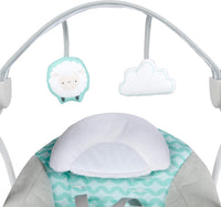 Ingenuity Ity by Swingity Swing Easy-Fold Portable Baby Swing, 0-9 Months Up to 20 lbs (Goji)