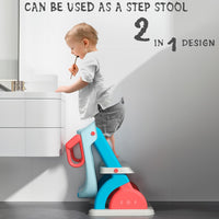 Potty Training Seat with Step Stool Ladder,Anti-Slip Pads Ladder