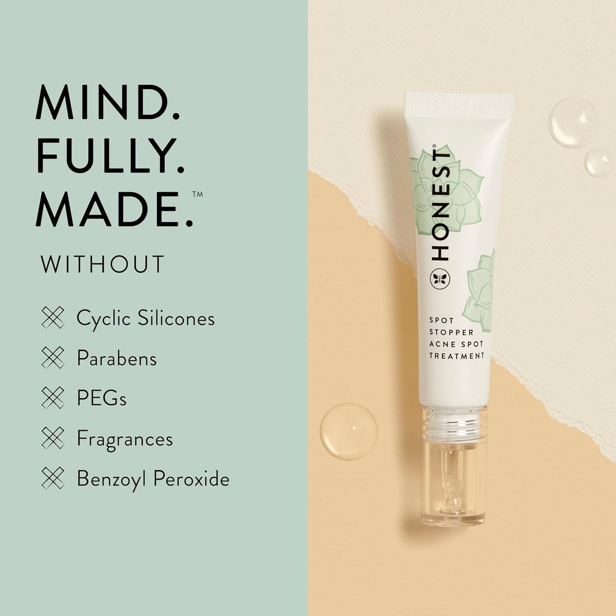 Honest Beauty Acne Fighting Spot Treatment for Oily Skin | 0.5 fl oz