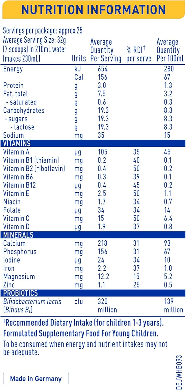 NAN SUPREMEpro 3 Toddler Drink 1+ Years Premium Milk Powder – 800g