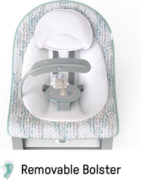 Ingenuity Keep Cozy 3-in-1 Grow with Me Vibrating Baby Bouncer Seat & Infant to Toddler Rocker - Spruce, Newborn and up