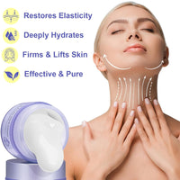 Neck Firming and Tightening Cream - Instant Face Lift Cream for Tightening and Hydrating -Neck Firming Cream for Women - Skin Firming and Neck Wrinkles Treatment