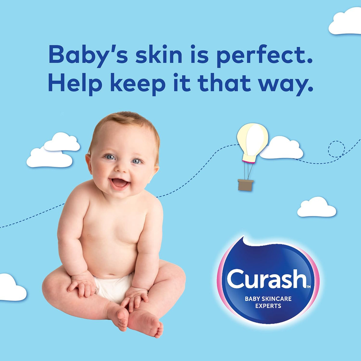 Curash Fragrance Free Baby Wipes -640 Wipes